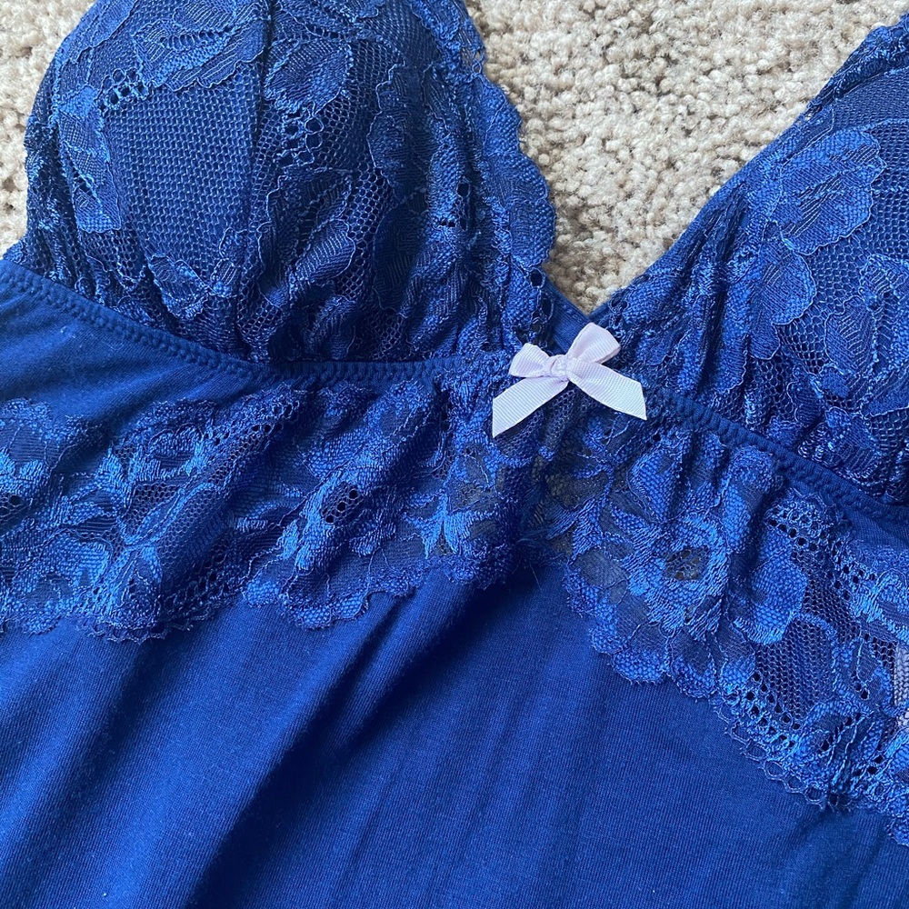 Victoria's Secret Navy Lace Camisole - Picture 3 of 7